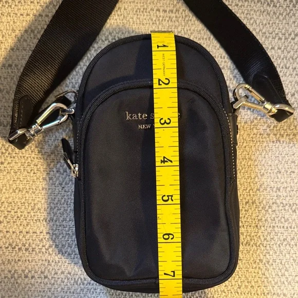 Kate Spade Black Crossbody Bag with Cream Dust Bag - Picture 13 of 15